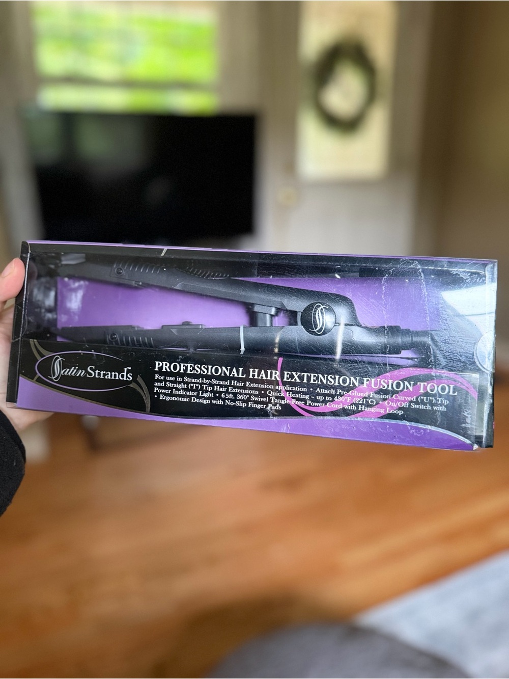 Professional Hair Extension Fusion Tool - Black